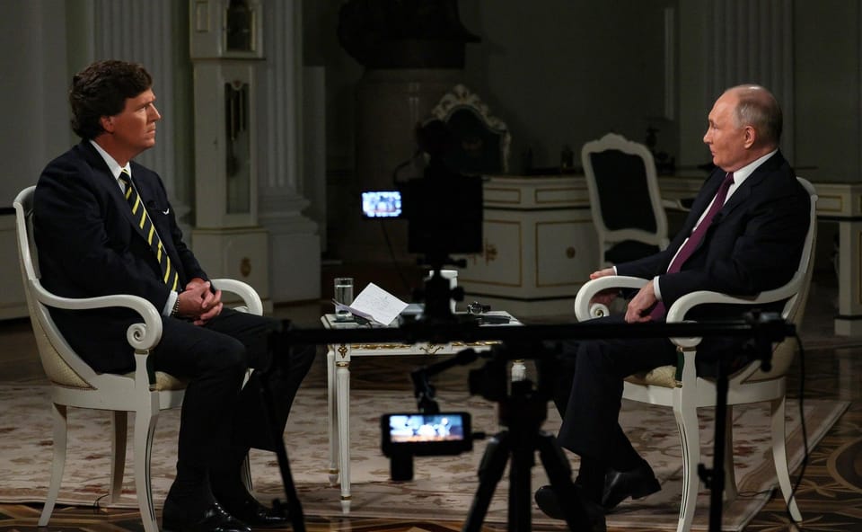 2024-02-09 Tucker Carlson专访俄罗斯总统普京
